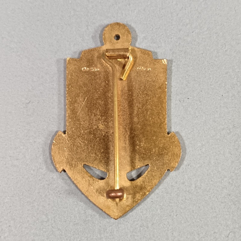 INSIGNE MILITAIRE CEFEO DU CORPS EXPEDITIONNAIRE FRANCAIS EN EXTREME ORIENT FABRICATION CARTIER PARIS