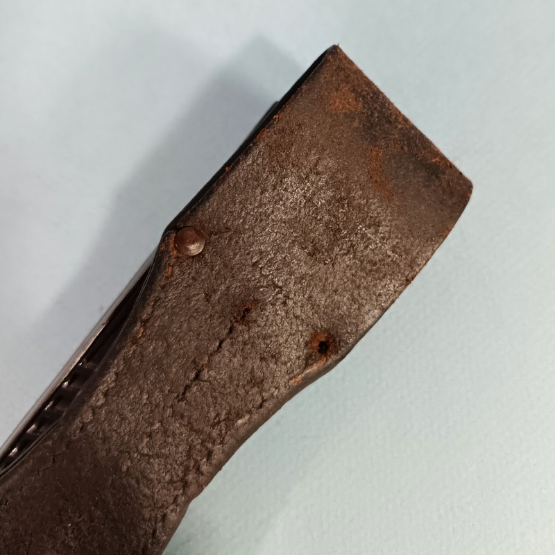 BAIONNETTE ALLEMANDE 98K AVEC SON CUIR FOURREAU ET BAIONNETTE MEME NUMERO ENSEMBLE DATE 1941