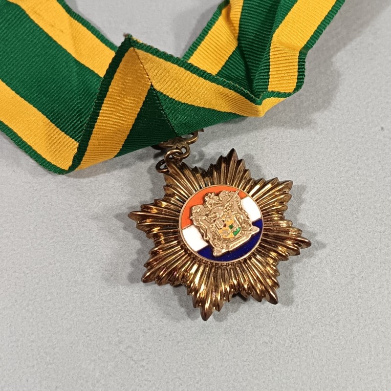 AFRIQUE DU SUR MEDAILLE DE COMMANDEUR DE L'ORDRE DE BONNE ESPERANCE SOUTH AFRICA GOOD HOPE ORDER MEDAL