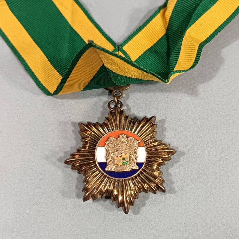 AFRIQUE DU SUR MEDAILLE DE COMMANDEUR DE L'ORDRE DE BONNE ESPERANCE SOUTH AFRICA GOOD HOPE ORDER MEDAL