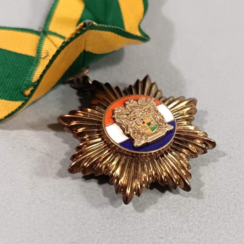 AFRIQUE DU SUR MEDAILLE DE COMMANDEUR DE L'ORDRE DE BONNE ESPERANCE SOUTH AFRICA GOOD HOPE ORDER MEDAL