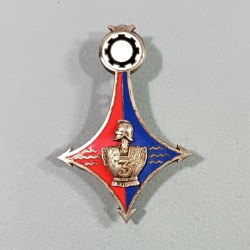 INSIGNE MILITAIRE 3 ème REGIMENT DU GENIE CROIX D'AGADES SAHARIEN FABRICATION CHOBILLON