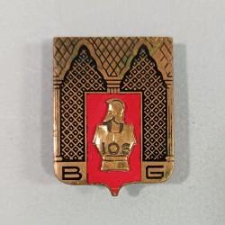INSIGNE MILITAIRE 106 ème BG BATAILLON DU GENIE FABRICATION DRAGO PARIS G1419