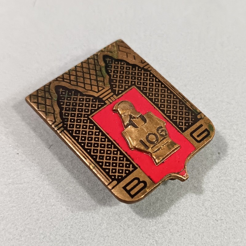 INSIGNE MILITAIRE 106 ème BG BATAILLON DU GENIE FABRICATION DRAGO PARIS G1419