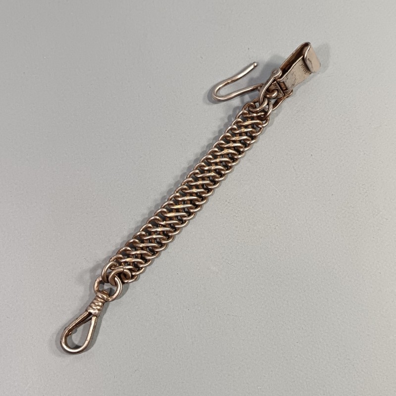 BELIERE OU SUSPENTE EN CHAINE METALIQUE DE SABRE FRANCAIS MODELE 1822 1845 1882 OFFICIER CAVALERIE INFANTERIE