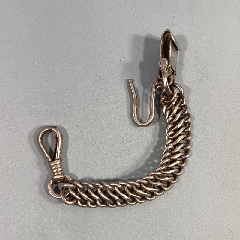 BELIERE OU SUSPENTE EN CHAINE METALIQUE DE SABRE FRANCAIS MODELE 1822 1845 1882 OFFICIER CAVALERIE INFANTERIE
