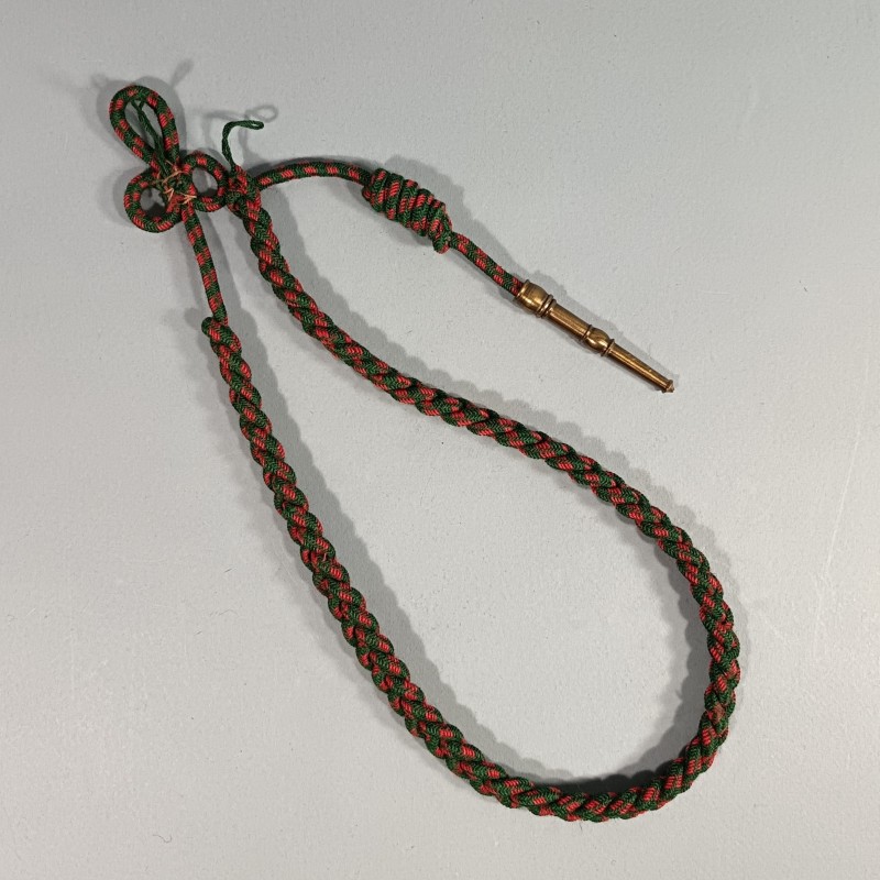 FOURRAGERE REGLEMENTAIRE DE LA CROIX DE GUERRE FERRET DORE FABRICATION ANCIENNE 1914-18 OU  1939-45
