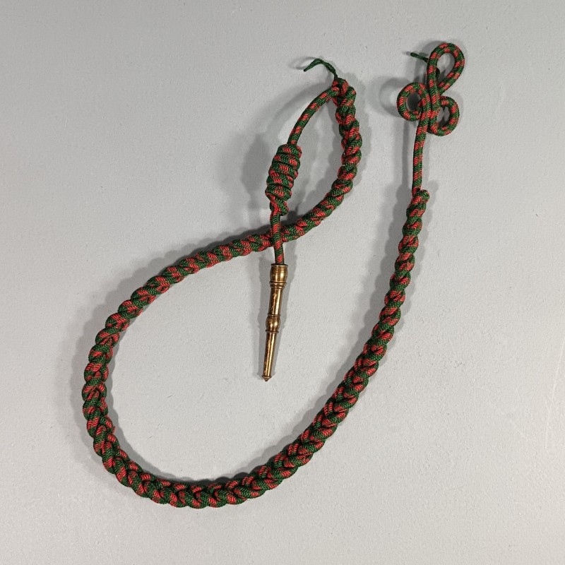 FOURRAGERE REGLEMENTAIRE DE LA CROIX DE GUERRE FERRET DORE FABRICATION ANCIENNE 1914-18 OU  1939-45