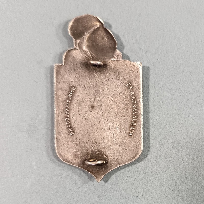 INSIGNE MILITAIRE GENDARMERIE FRANCAISE MODELE DE 1943 GOUVERNEMENT DE VICHY FABRICATION DRAGO BERANGER