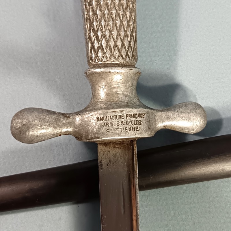 POIGNARD PRIME COUTEAU DE TRANCHEE DE LA MANUFACTURE D'ARMES & DE CYCLES DE ST ETIENNE GUERRE 1914 1918