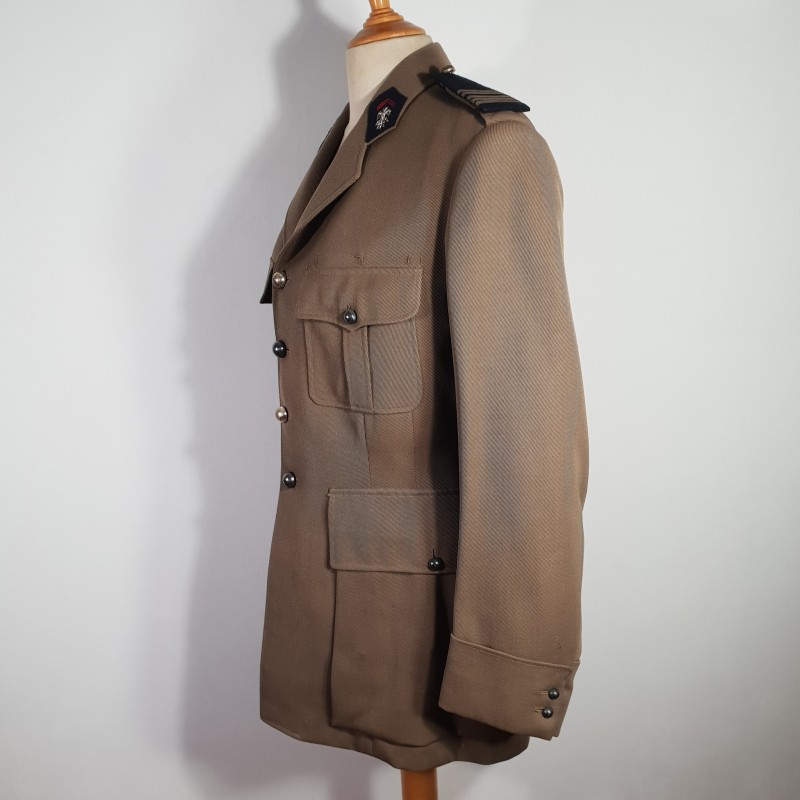 UNIFORME MODELE 1939 D'UN COLONEL DE CAVALERIE ETAT MAJOR VESTE ET PANTALON FABRICATION NOMINATIVE DATEE 1953