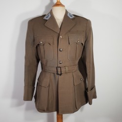 UNIFORME MODELE 1939 D'UN OFFICIER ECOLE DE CAVALERIE ETAT MAJOR TROUPES D'AFRIQUE VESTE ET PANTALON TIRAILLEURS