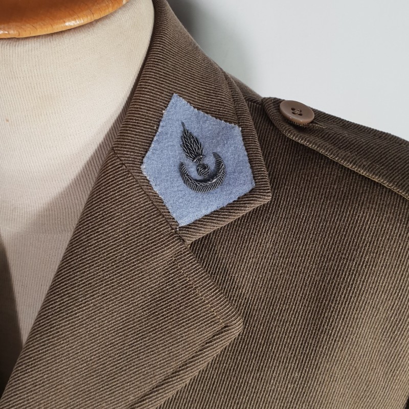 UNIFORME MODELE 1939 D'UN OFFICIER ECOLE DE CAVALERIE ETAT MAJOR TROUPES D'AFRIQUE VESTE ET PANTALON TIRAILLEURS
