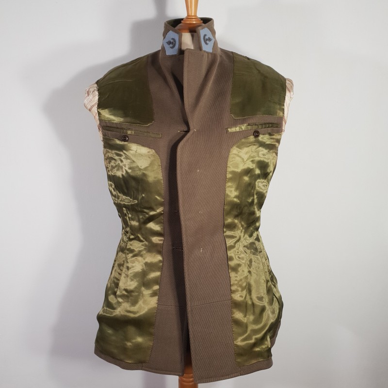 UNIFORME MODELE 1939 D'UN OFFICIER ECOLE DE CAVALERIE ETAT MAJOR TROUPES D'AFRIQUE VESTE ET PANTALON TIRAILLEURS