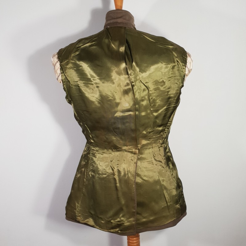 UNIFORME MODELE 1939 D'UN OFFICIER ECOLE DE CAVALERIE ETAT MAJOR TROUPES D'AFRIQUE VESTE ET PANTALON TIRAILLEURS