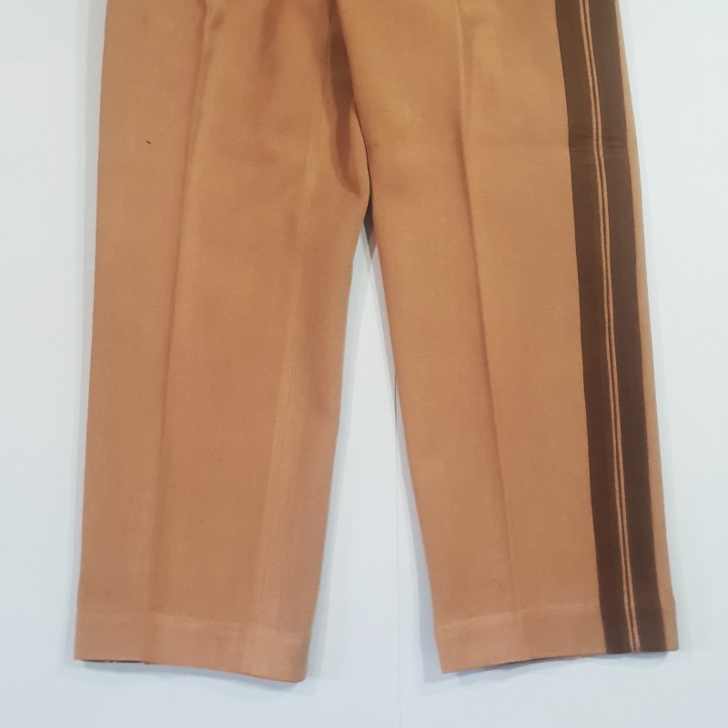 UNIFORME MODELE 1939 D'UN OFFICIER ECOLE DE CAVALERIE ETAT MAJOR TROUPES D'AFRIQUE VESTE ET PANTALON TIRAILLEURS