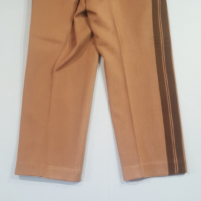 UNIFORME MODELE 1939 D'UN OFFICIER ECOLE DE CAVALERIE ETAT MAJOR TROUPES D'AFRIQUE VESTE ET PANTALON TIRAILLEURS