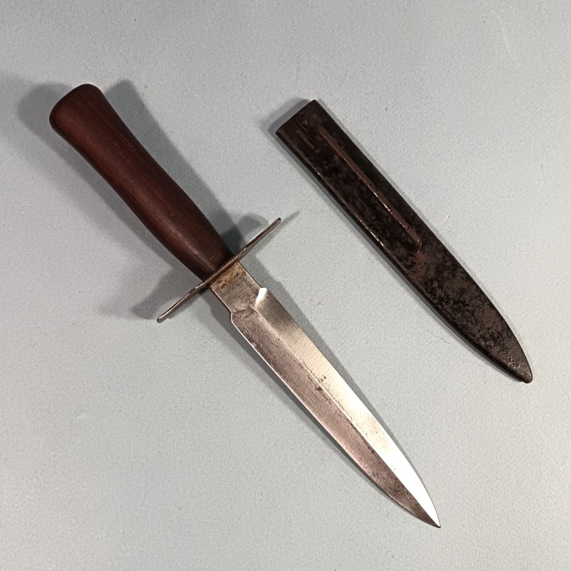 COUTEAU DE TRANCHEES VENGEUR DE 1870 FABRICATION MARQUEE GONON 41 GUERRE 1914 1918 NETTOYEUR DE TRANCHEES