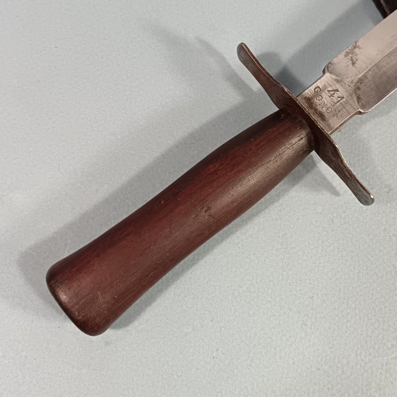 COUTEAU DE TRANCHEES VENGEUR DE 1870 FABRICATION MARQUEE GONON 41 GUERRE 1914 1918 NETTOYEUR DE TRANCHEES