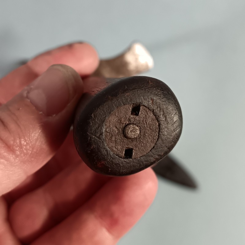 COUTEAU DE TRANCHEES VENGEUR DE 1870 FABRICATION MARQUEE GONON 41 GUERRE 1914 1918 NETTOYEUR DE TRANCHEES
