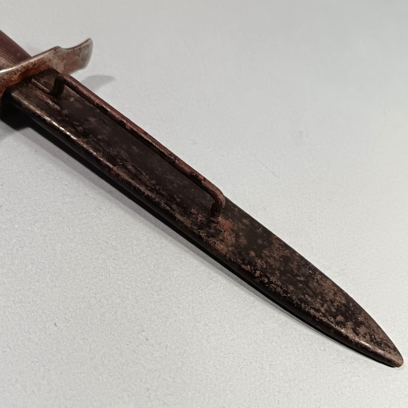 COUTEAU DE TRANCHEES VENGEUR DE 1870 FABRICATION MARQUEE GONON 41 GUERRE 1914 1918 NETTOYEUR DE TRANCHEES