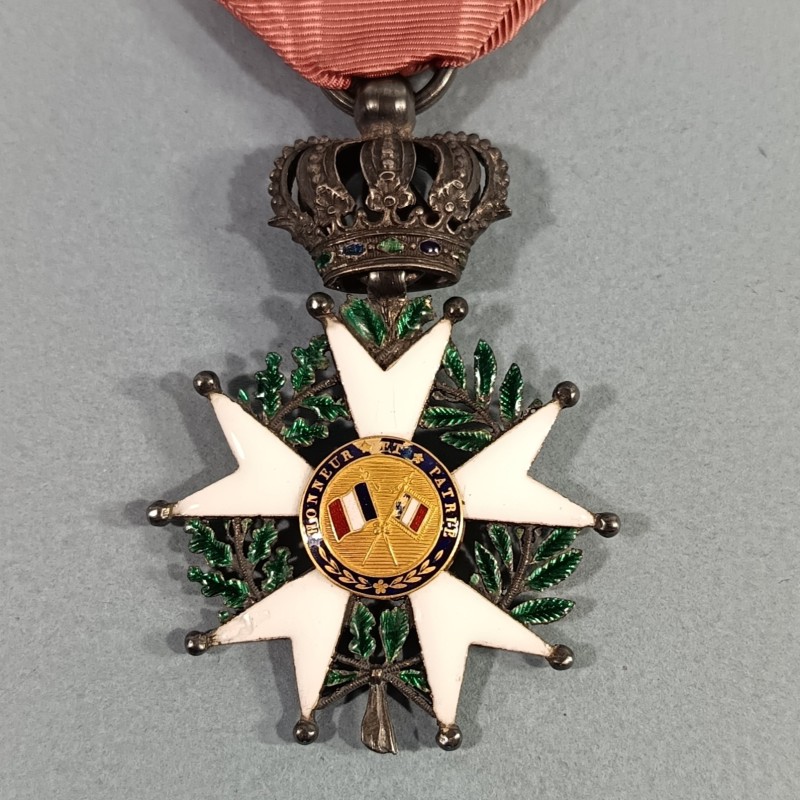 FRANCE MEDAILLE DE CHEVALIER DE L'ORDRE DE LA LEGION D'HONNEUR MODELE MONARCHIE DE JUILLET 1830 1848 LOUIS PHILIPPE