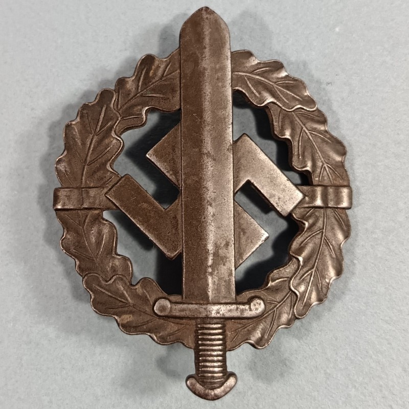 ALLEMAGNE INSIGNE DE SPORT SA BADGE DE POITRINE ALLEMAND SECONDE GUERRE FAB A. SIEPER & SOHNE LUDENSCHEID