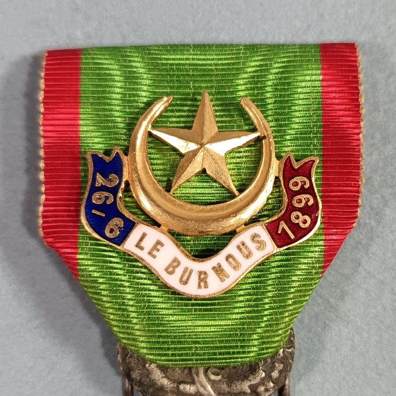 FRANCE MEDAILLE DE L'ASSOCIATION AMICALE ET PHILANTROPIQUE DES ANCIENS SPAHIS LE BURNOUS 26/6 1899