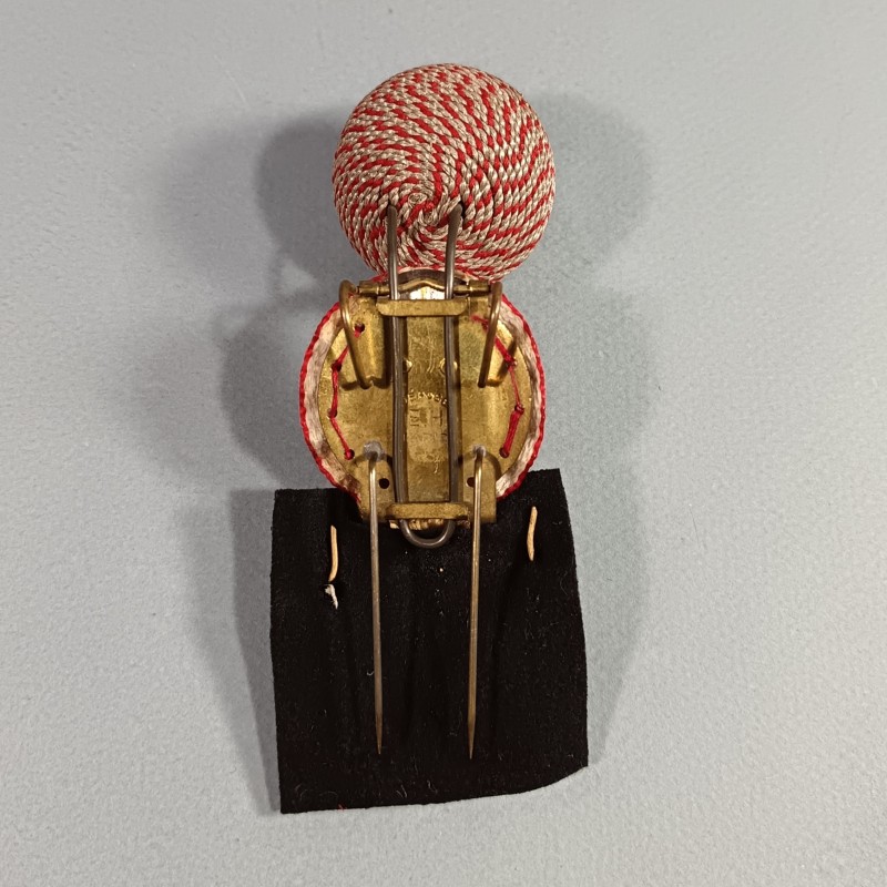 ATTRIBUT OU INSIGNE ET POMPON DE KEPI D'OFFICIERS ET ADJUDANTS MODELE 1886 OFFICIER D'INFANTERIE ET LEGION ETRANGERE