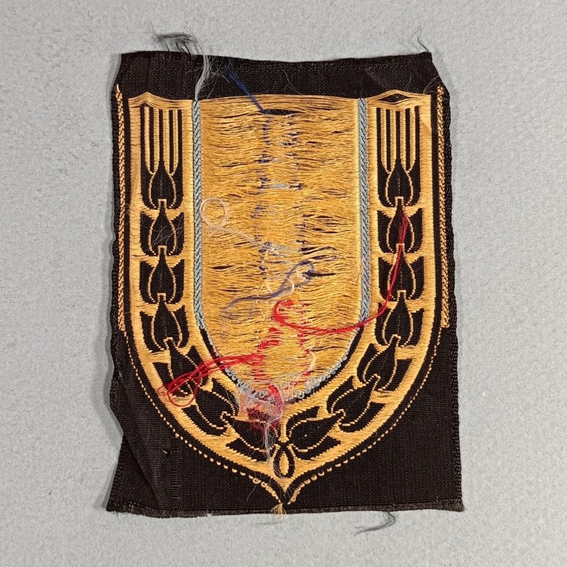 INSIGNE TISSU GENERAL "SECTEUR BLEU" OU SECTEUR INDUSTRIEL DES CHANTIERS DE JEUNESSE CJF GOUVERNEMENT DE VICHY 1940 1944