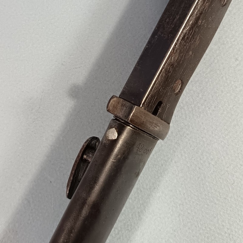 BAIONNETTE ALLEMANDE 98K FOURREAU ET BAIONNETTE AVEC NUMERO DIFFERENTS DATE 1942/43