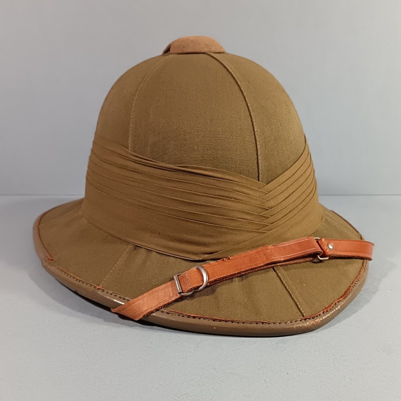 CASQUE COLONIAL OU TROPICAL ARMEE BELGE ABL 1952 TAILLE 54