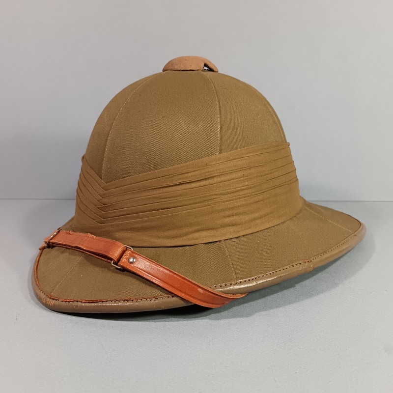 CASQUE COLONIAL OU TROPICAL ARMEE BELGE ABL 1952 TAILLE 54