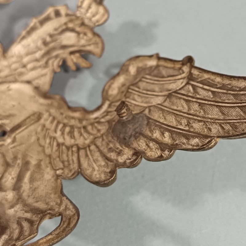RARE !!!! PLAQUE DE CASQUE A POINTE ALLEMAND BADOIS DE RESERVISTE DU 109 ème REGIMENT DE GRENADIERS DE LA GARDE
