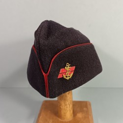 CALOT D'UN CAPORAL DE L'INFANTERIE COLONIALE ARMEE DE LIBERATION 1944 1945 2 ème DB 1 ère ARMEE FFL TAILLE 55