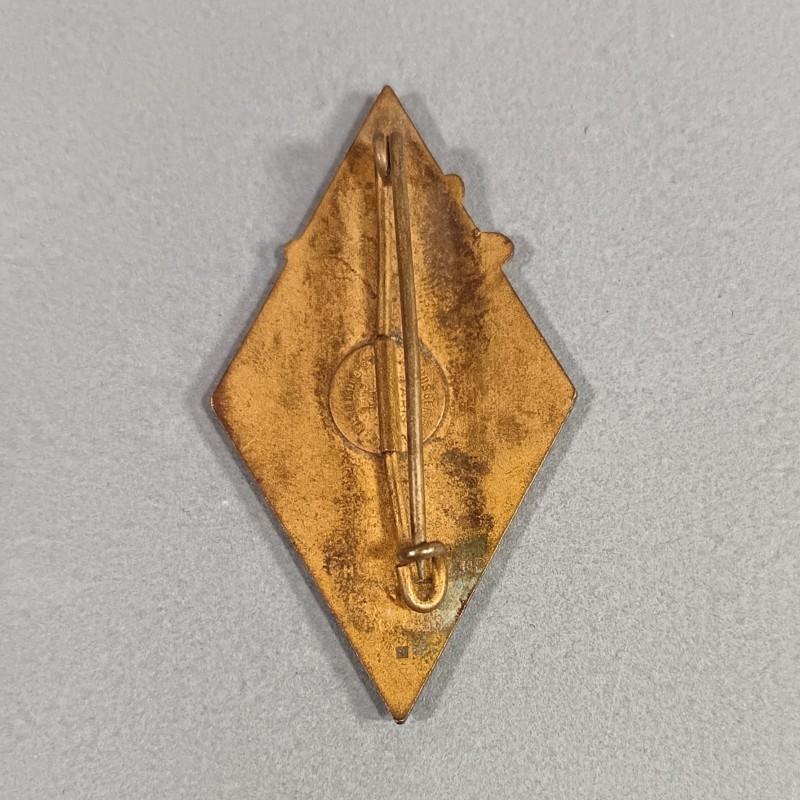 INSIGNE MILITAIRE DU 159 ème RIA REGIMENT D'INFANTERIE ALPINE FABRICATION ARTHUS BERTRAND PARIS DEPOSE 1930