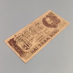 BILLET DU VIET MINH DE 200 DONG VIET NAM DAN CHU CONG HOA HO CHI MINH INDOCHINE