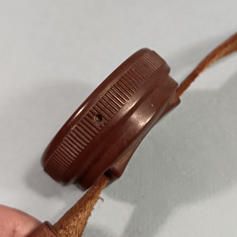 BOUSSOLE US DE POIGNE MODELE EN PLASTIQUE AVEC AIGUILLE PHOSPHORESCENTE POUR PARACHUTISTE MARQUAGE FABRICANT TAYLOR