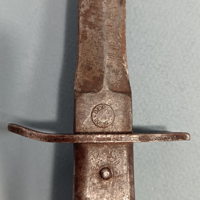 BAIONNETTE POIGNARD ALLEMAND ERSATZ FABRICATION DEMAG DRGM CORPS FRANCS NETTOYEURS DE TRANCHEES GUERRE 1914 1918
