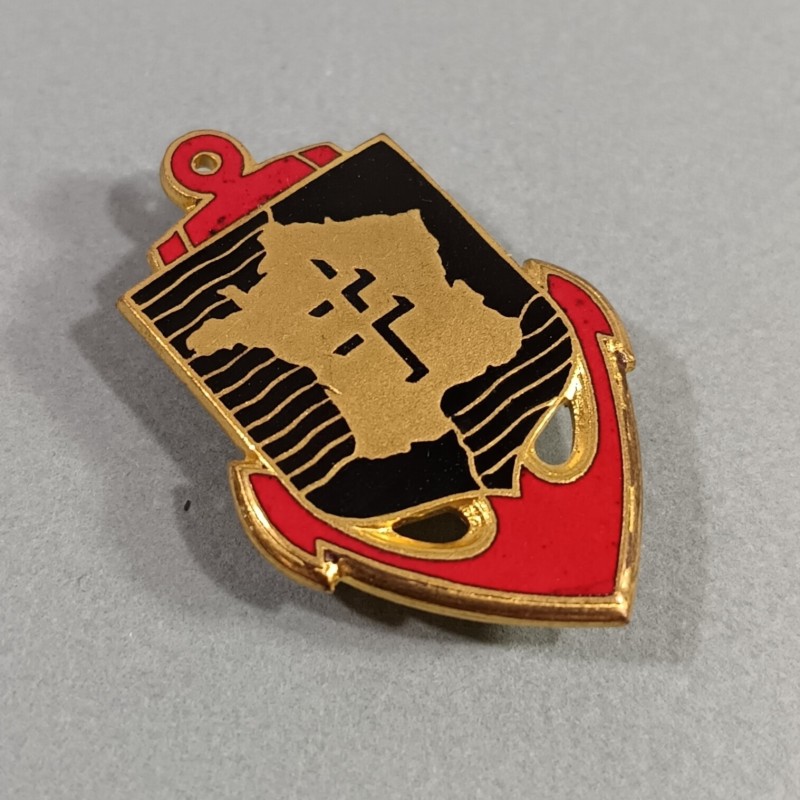 INSIGNE MILITAIRE CEFEO DU CORPS EXPEDITIONNAIRE FRANCAIS EN EXTREME ORIENT FABRICATION DRAGO PARIS NICE RUE BERANGER