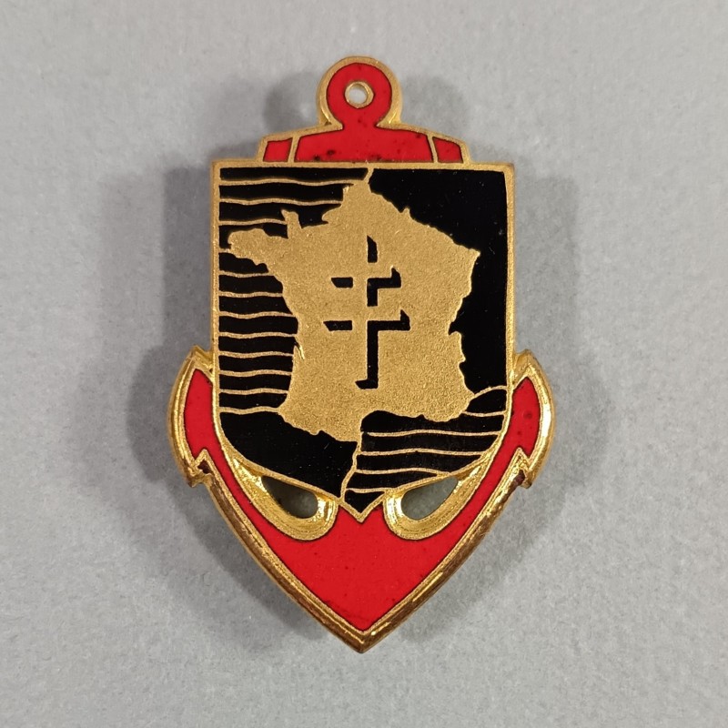 INSIGNE MILITAIRE CEFEO DU CORPS EXPEDITIONNAIRE FRANCAIS EN EXTREME ORIENT FABRICATION DRAGO PARIS NICE RUE BERANGER