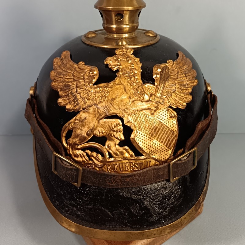 CASQUE A POINTE DU 113 ème REGT D'INFANTERIE BADOIS MODELE 1895