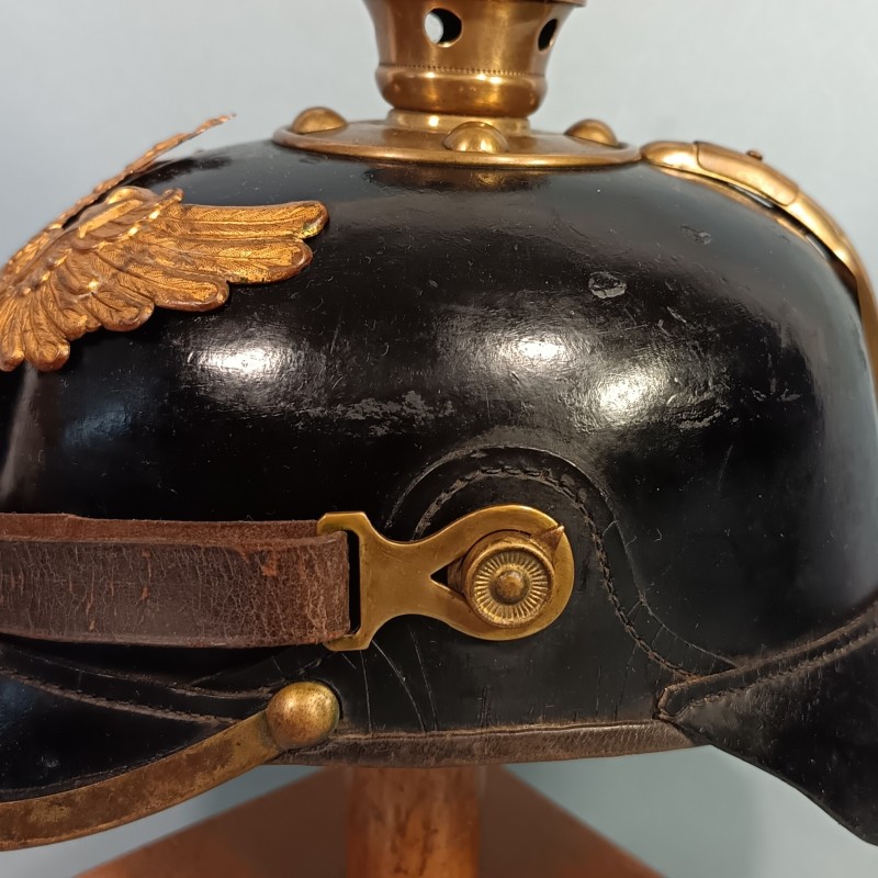 CASQUE A POINTE DU 113 ème REGT D'INFANTERIE BADOIS MODELE 1895