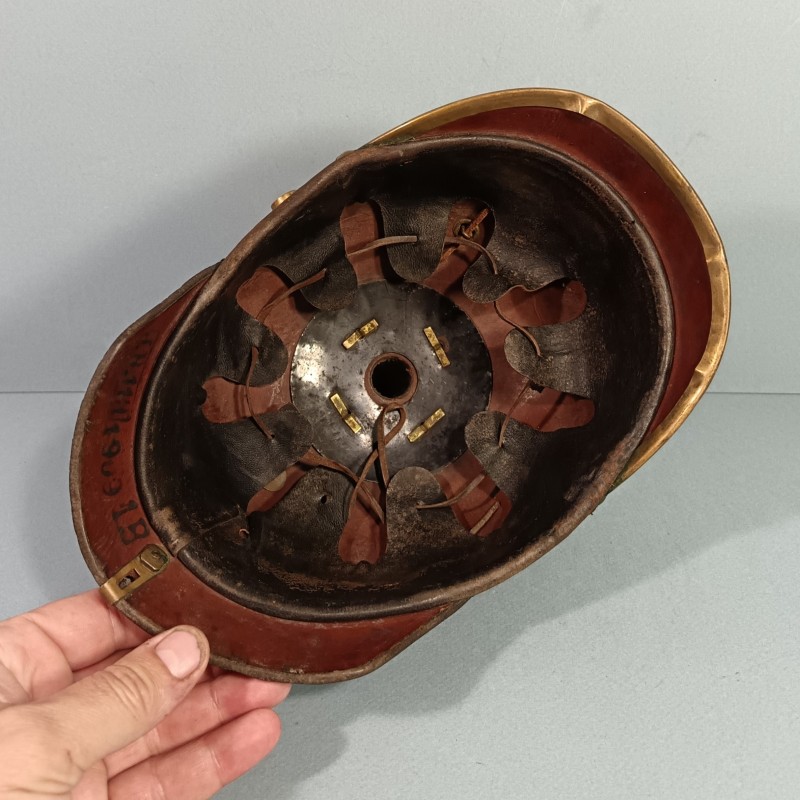 CASQUE A POINTE DU 113 ème REGT D'INFANTERIE BADOIS MODELE 1895