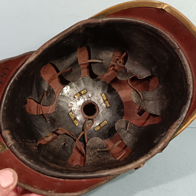CASQUE A POINTE DU 113 ème REGT D'INFANTERIE BADOIS MODELE 1895