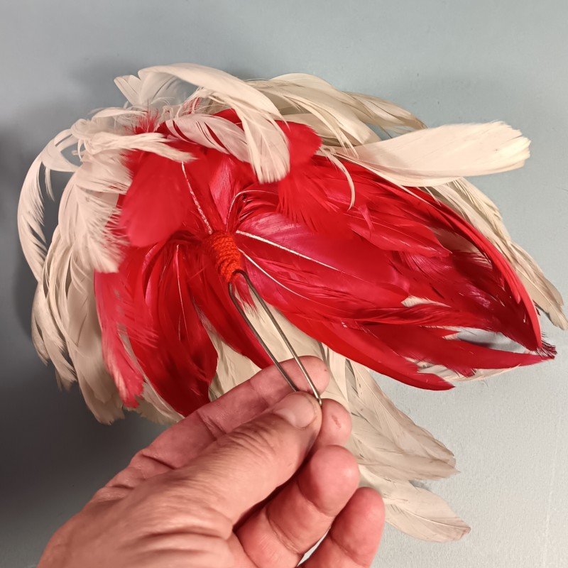 SHAKO DE L'ECOLE MILITAIRE DE ST CYR ESM ECOLE SPECIALE MILITAIRE FABRICATION DES ANNEES 1950-1960 TAILLE 57-58