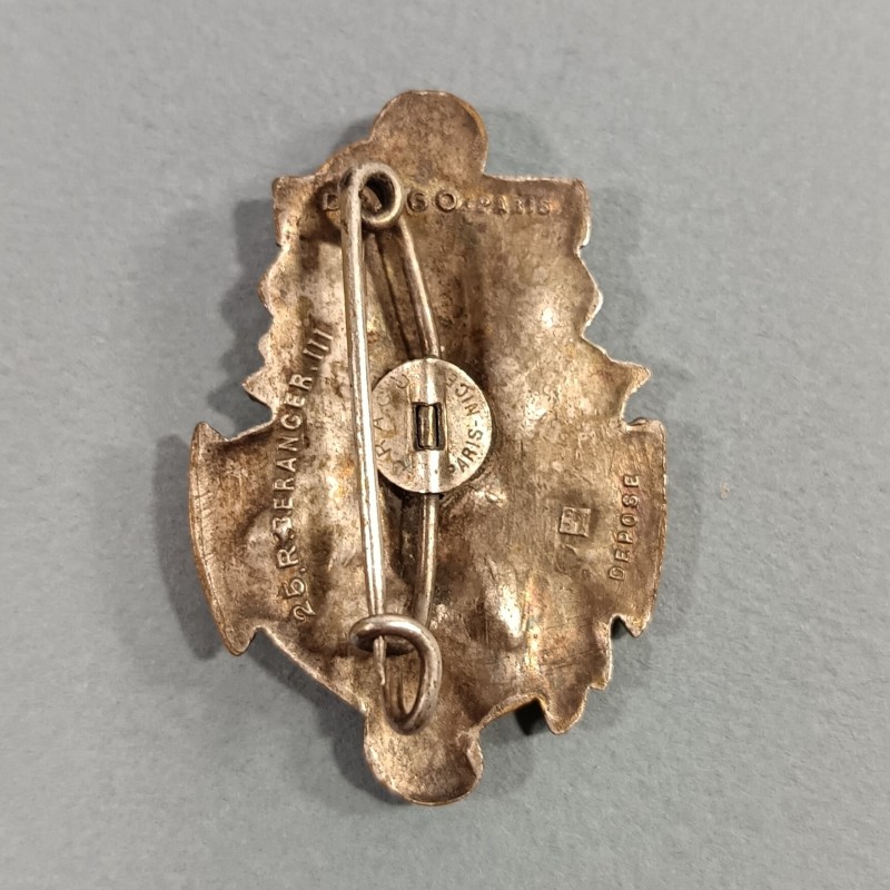 INSIGNE MILITAIRE 5 ème RTS REGIMENT DE TIRAILLEURS SENEGALAIS FABRICATION LIBERATION DRAGO PARIS RUE BERANGER