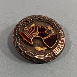 INSIGNE MILITAIRE 16 ème RTS REGIMENT DE TIRAILLEURS SENEGALAIS FABRICATION LIBERATION DRAGO PARIS NICE RUE BERANGER