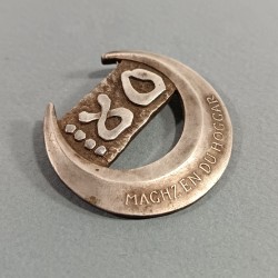 INSIGNE MILITAIRE SAHARIEN TROUPES AU SAHARA SPAHIS MEHARISTES MAGHZEN DU HOGGAR FABRICATION DRAGO DEPOSE RUE BERANGER