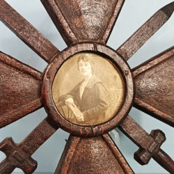 CROIX DE GUERRE EN BOIS ARTISANAT DE TRANCHEE SOUVENIR DE LA GRANDE GUERRE 1914 1918